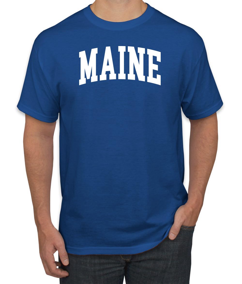 State of Maine College Style Fashion T-Shirt