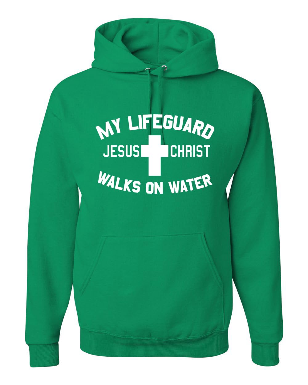 My Lifeguard Walks on Water Jesus Christ Bible Inspirational/Christian Unisex Hoodie Sweatshirt