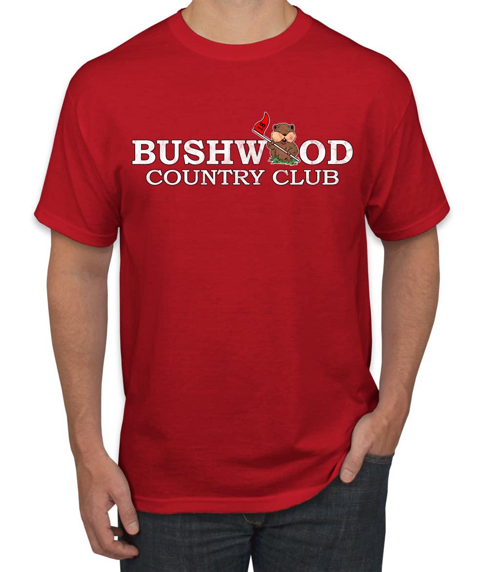 Bushwood Country Funny Golfing Pop Culture Men's T-Shirt