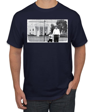 Pablo Escobar Medellin Cartel Cocaine Cowboys White House Picture Pop Culture Men's Graphic T-Shirt