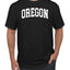 State of Oregon College Style White Fashion Men's T-Shirt