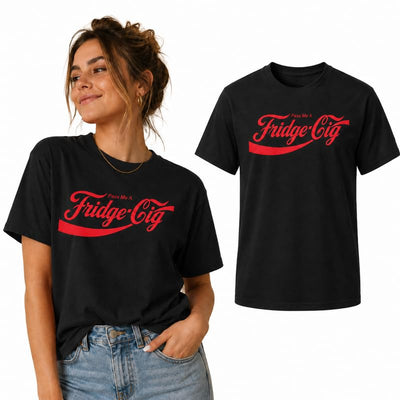 Pass Me A Fridge Cig Funny Retro Vintage  Humor Men's T-Shirt