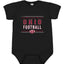 College Football Fan Shirt, Vintage Distressed Field, Retro USA Sports Baby Creeper Boys Girls Infant Bodysuit