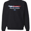 Ford Mustang USA Pony Logo Est 1964 Classic Racing Logo Cars and Trucks Unisex Crewneck Sweatshirt