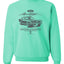 Ford Mustang Legendary Performance Est 1964 | Retro Vintage Cars and Trucks Unisex Crewneck Sweatshirt