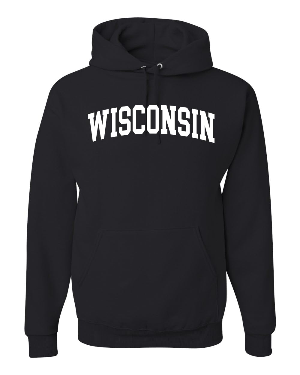 State of Wisconsin College Style Fashion Unisex Hoodie Sweatshirt