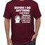 Office Dwight Quote - Before I Do Anything Pop Culture Men's Graphic T-Shirt