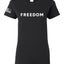 Freedom God Family Patriotism Shirt, Christian Conservative Tee for Women, Women's Graphic T-Shirt