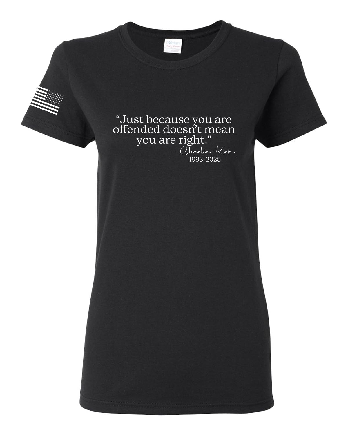 Freedom God Family Patriotism Shirt, Christian Conservative Tee for Women, Women's Graphic T-Shirt