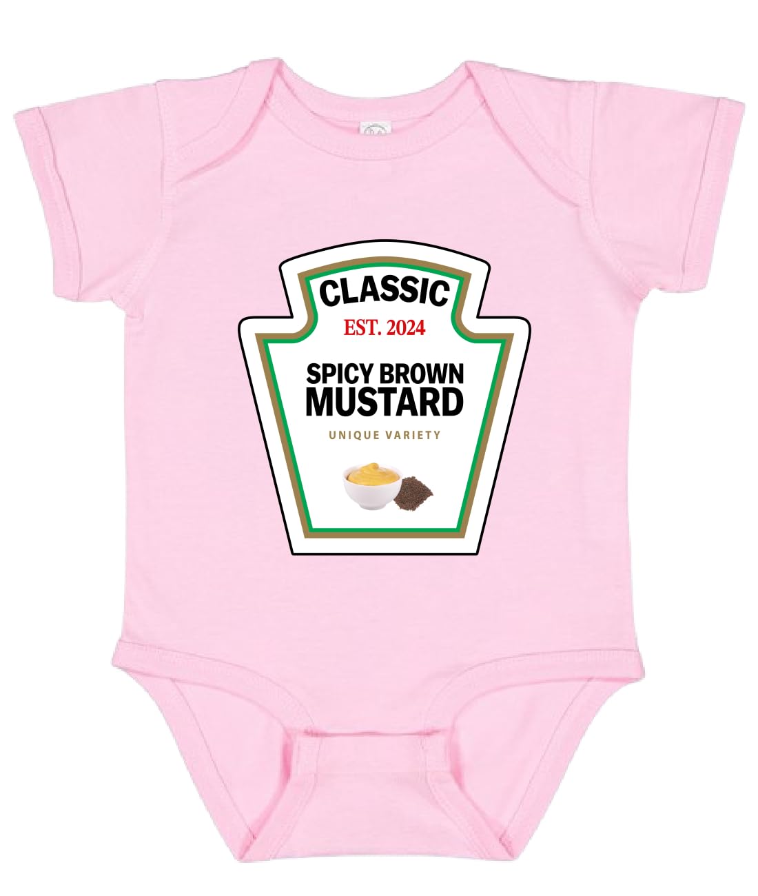 Condiment Baby Bodysuit for Boys & Girls