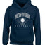 American Baseball Fan Vintage Distressed Field Sports Gift Youth Hooded Sweatshirt