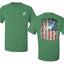 US Flag Ford Bronco Front and Back  Cars and Trucks Men's T-Shirt