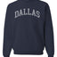 American Football Cities Classic Varsity College Style Fantasy Fan Sports Unisex Crewneck Sweatshirt