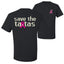 Breast Cancer Awareness Faith Pink Ribbon Sunflower Front and Back Unisex T-Shirt