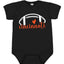 Football Fan Baby Bodysuit for Boys & Girls, Cute Infant Outfit, Newborn Gift