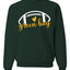 Green Bay Fan Fantasy Football Sports Unisex Crewneck Sweatshirt