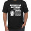 Office Dwight Quote - Before I Do Anything Pop Culture Men's Graphic T-Shirt