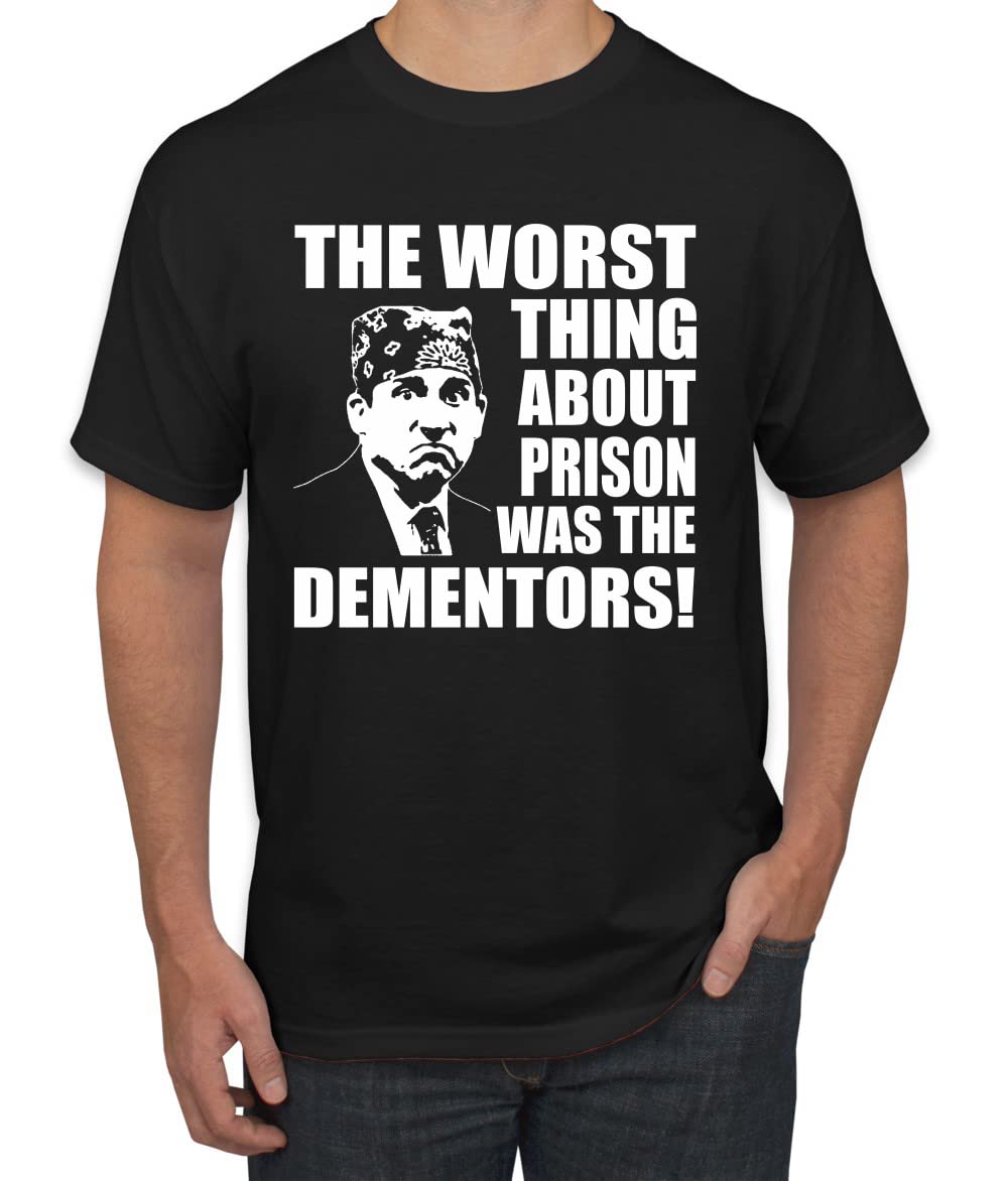 Prison Mike Dementors Quote Office Men's T-Shirt