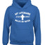 My Lifeguard Walks on Water Jesus Christ Bible Inspirational/Christian Youth Hooded Graphic Sweatshirt