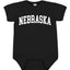 State of Nebraska College Style Fashion Baby Creeper Boys Girls Infant Bodysuit