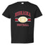 College Football Fan T-Shirt, Vintage American Team Design, Game Day Apparel, Retro USA Sports Toddler Crew T-Shirt