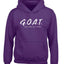 Goat God Over All Things Inspirational/Christian Youth Hooded Graphic Sweatshirt