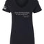Freedom God Family Patriotism Shirt, Christian Conservative Tee for Women, Women’s Standard V-Neck Tee