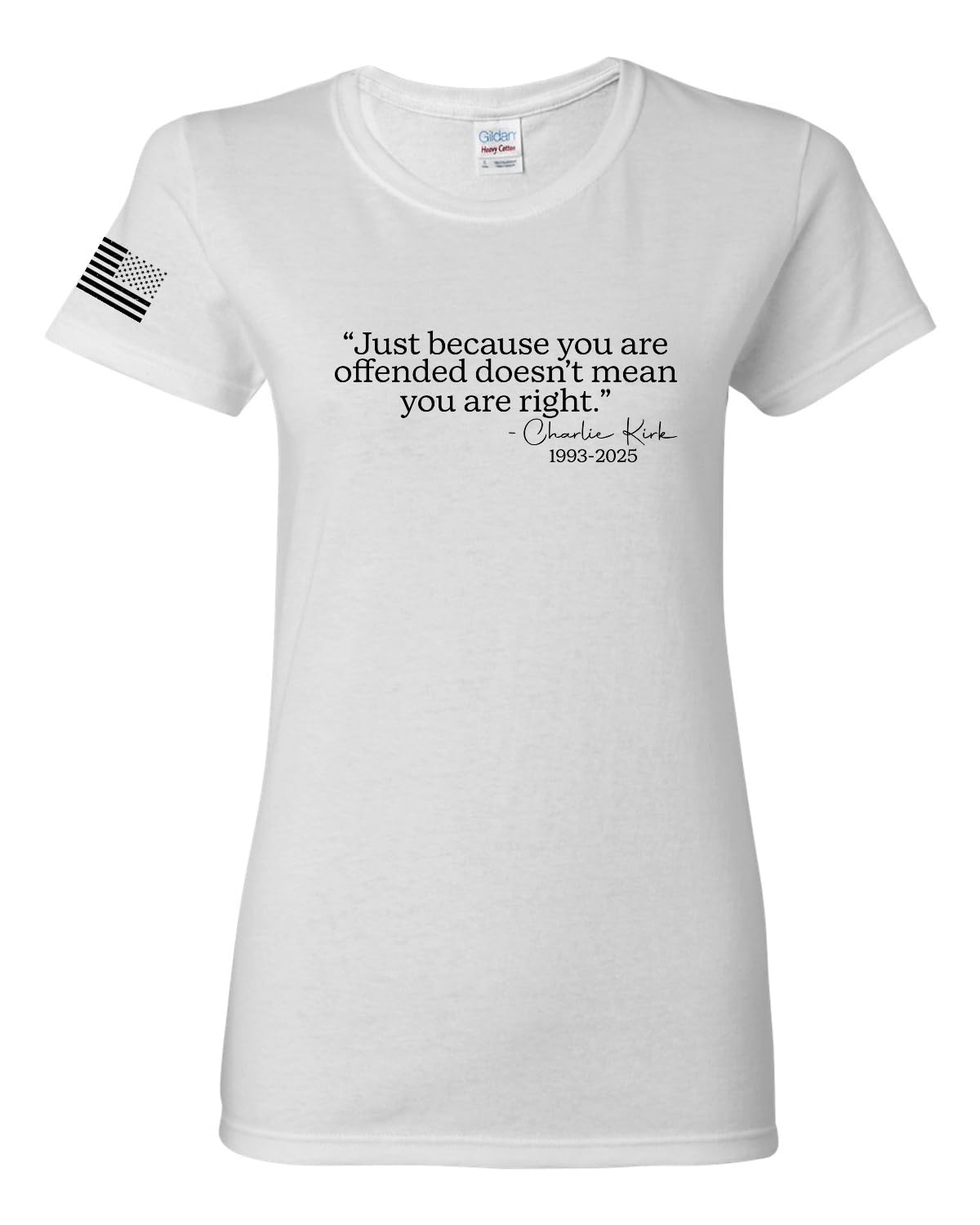 Freedom God Family Patriotism Shirt, Christian Conservative Tee for Women, Women's Graphic T-Shirt