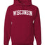 State of Wisconsin College Style Fashion Unisex Hoodie Sweatshirt