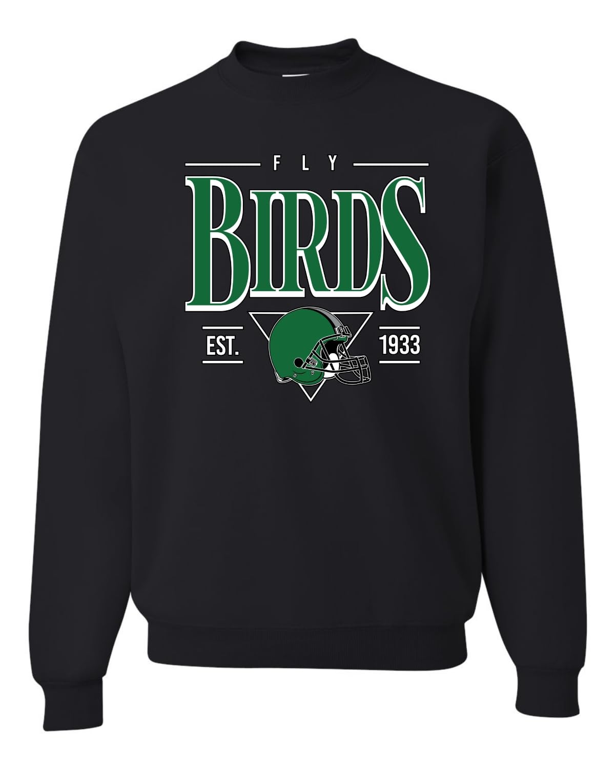 PHI Fantasy Football Sports Fan Pullover Soft Cotton Blend Graphic Unisex Crewneck Sweatshirt