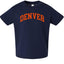 Classic Varsity College Style Fantasy Fan, Trendy Team Streetwear Sports Toddler Crew Graphic T-Shirt