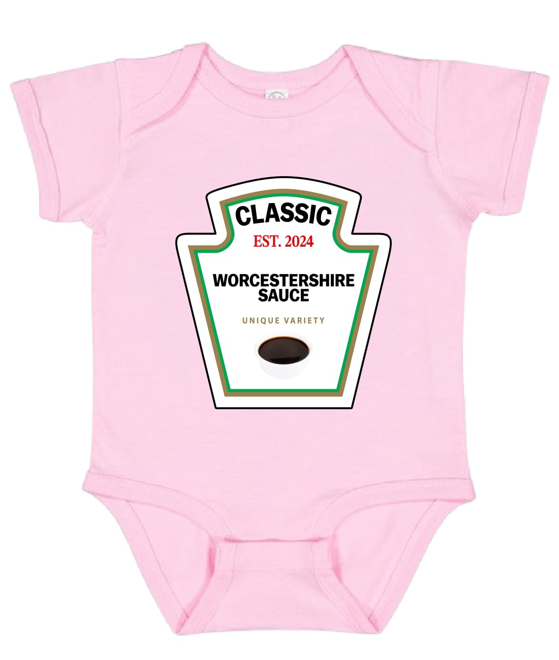 Condiment Baby Bodysuit for Boys & Girls