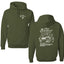 78 Ford Bronco Country Free Wheeling American Truck Cars and Trucks Front and Back Hoodie Sweatshirt