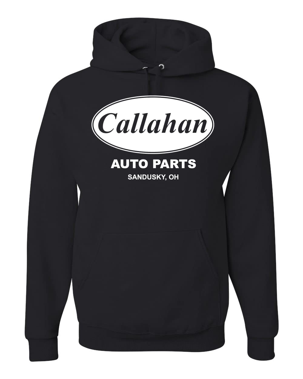 Callahan Auto Parts Sandusky Ohio Retro 90s Funny Pop Culture Unisex Graphic Hoodie Sweatshirt