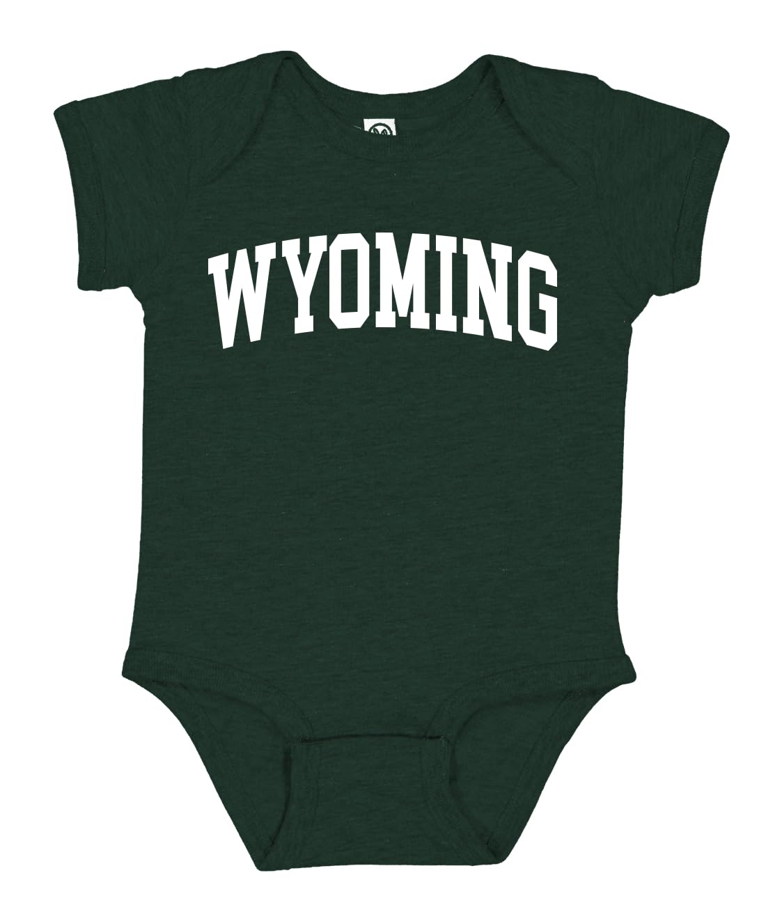 State of Wyoming College Style Fashion Baby Creeper Boys Girls Infant Bodysuit
