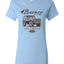 Ford Bronco Wild Untamed 1966, Classic Retro USA Motors Cars and Trucks Womens Shirt