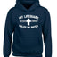 My Lifeguard Walks on Water Jesus Christ Bible Inspirational/Christian Youth Hooded Graphic Sweatshirt