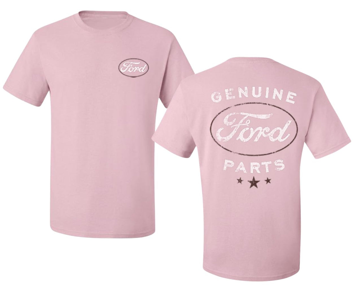 Genuine Ford Parts Vintage Distressed  Cool Printed  Cars and Trucks Men's T-Shirt