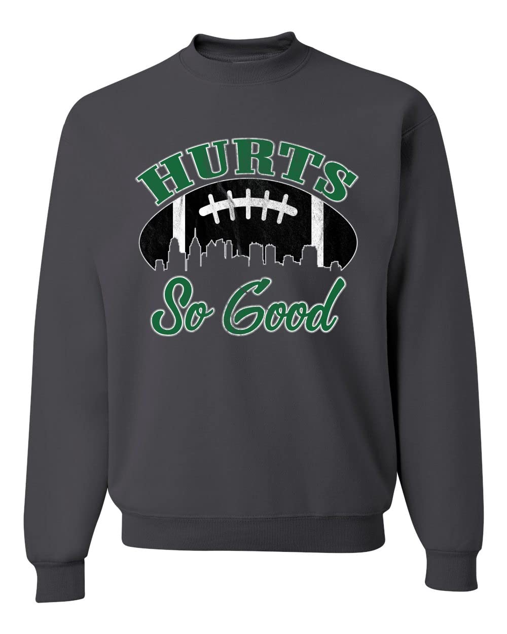 PHI Fantasy Football Sports Fan Pullover Soft Cotton Blend Graphic Unisex Crewneck Sweatshirt