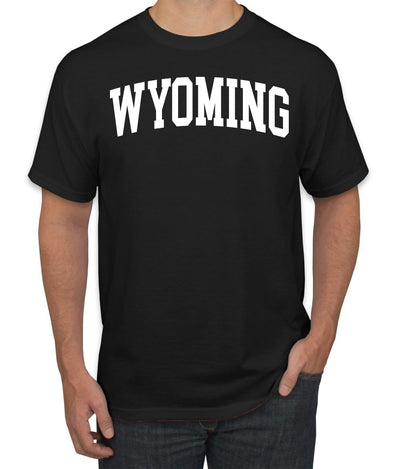 State of Wyoming College Style Fashion Men's T-Shirt