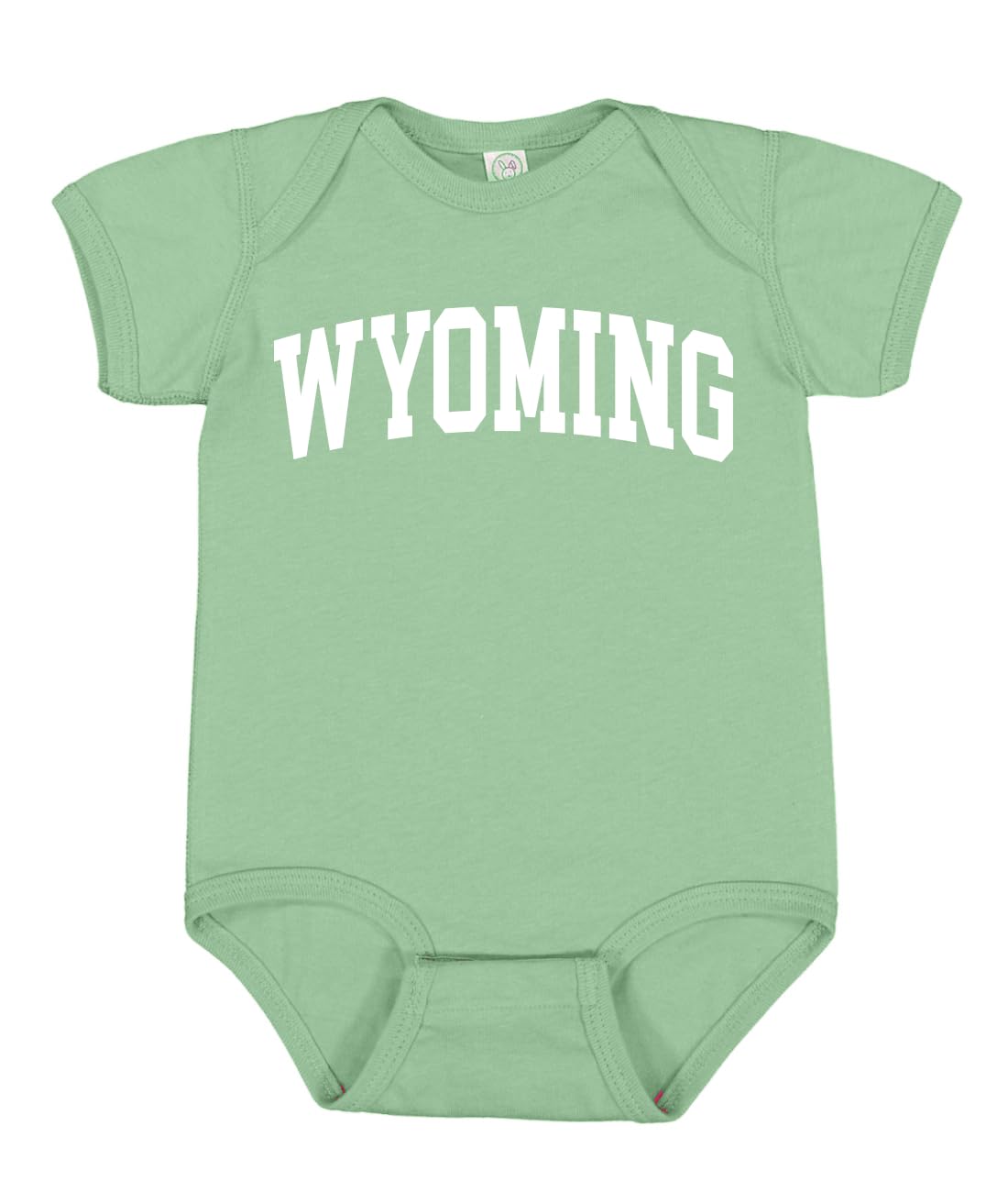 State of Wyoming College Style Fashion Baby Creeper Boys Girls Infant Bodysuit