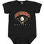 American Baseball Fan Vintage Distressed Field Sports Gift Baby Short-Sleeve Bodysuit