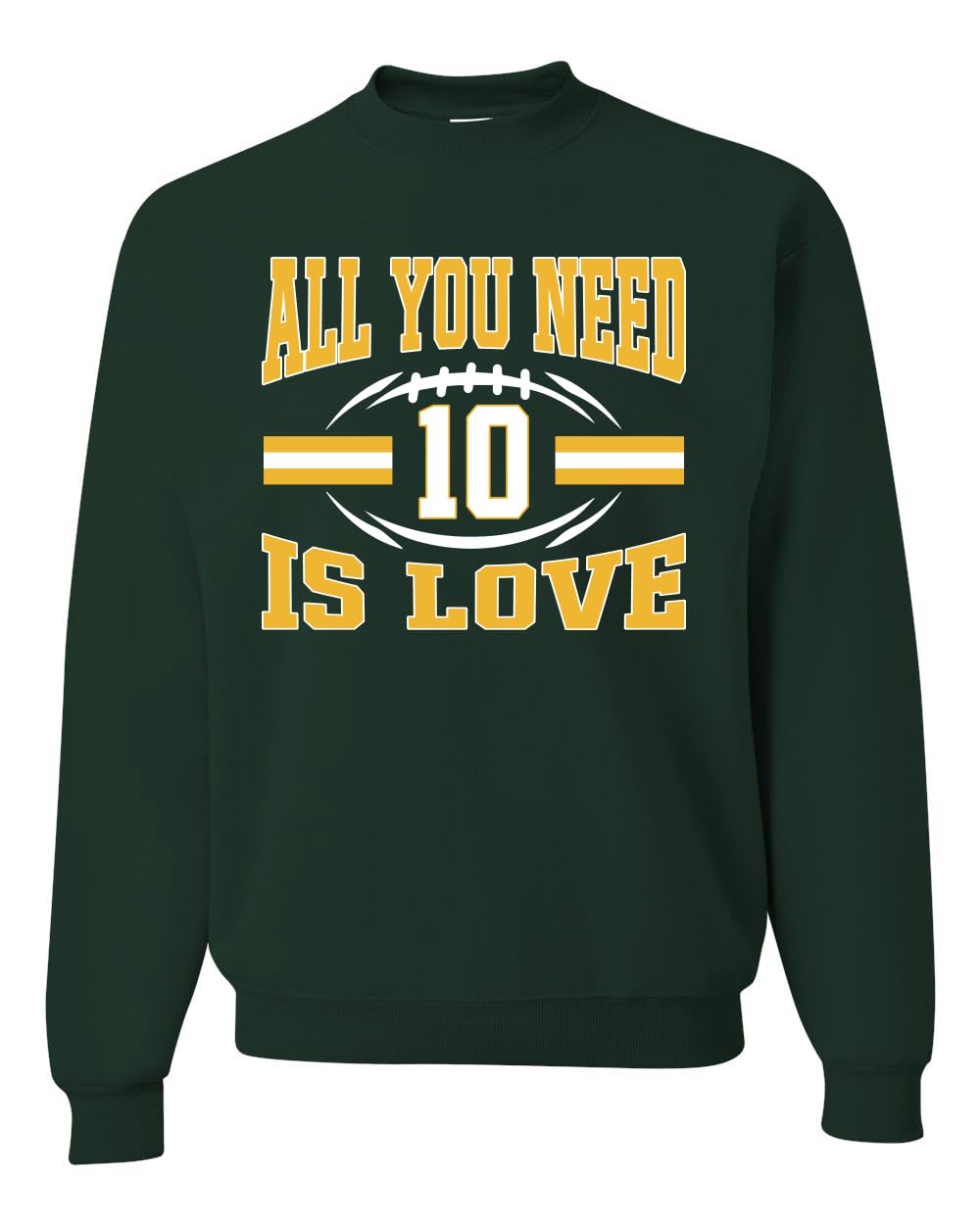 Green Bay Fan Fantasy Football Sports Unisex Crewneck Sweatshirt