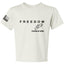 Freedom God Family Patriotism Shirt, Christian Conservative Unisex Tee for Boys Girls Youth T-Shirt