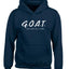 Goat God Over All Things Inspirational/Christian Youth Hooded Graphic Sweatshirt