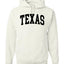 State of Texas College Style Fashion Unisex Hoodie Sweatshirt