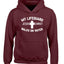My Lifeguard Walks on Water Jesus Christ Bible Inspirational/Christian Youth Hooded Graphic Sweatshirt