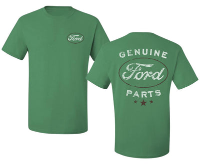 Genuine Ford Parts Vintage Distressed  Cool Printed  Cars and Trucks Men's T-Shirt