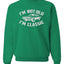 I'm Not Old I'm Classic Vintage Car Funny Gift for Dad Papa Humor Unisex Crewneck Sweatshirt