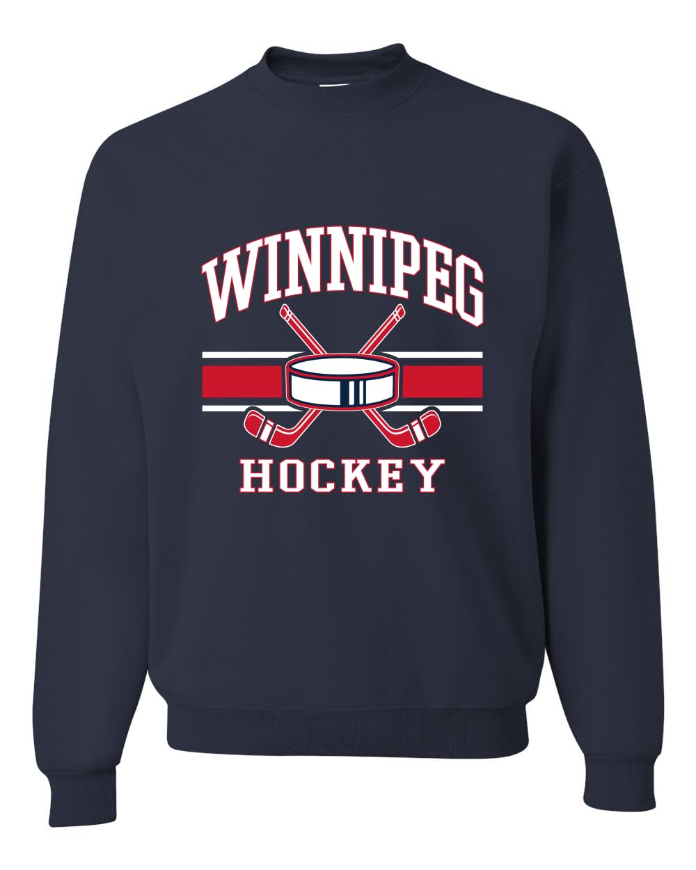 Hometown Fan Team Pride | Fantasy Hockey Fans Sports Unisex Crewneck Sweatshirt